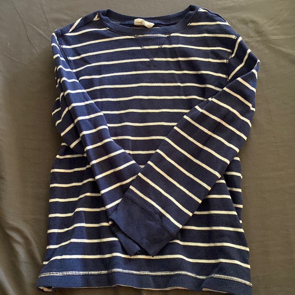 Boys striped long sleeve tee